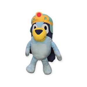Bluey Friends Princess Bluey 8” Plush Doll 2018 Moose Toy Adventure Crown Cape